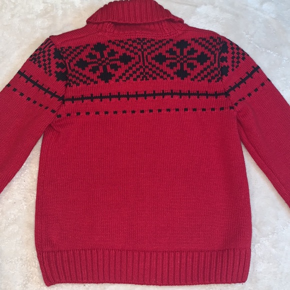 Gymboree 18-24M Baby Boy Red Sweater EUC - Picture 8 of 8
